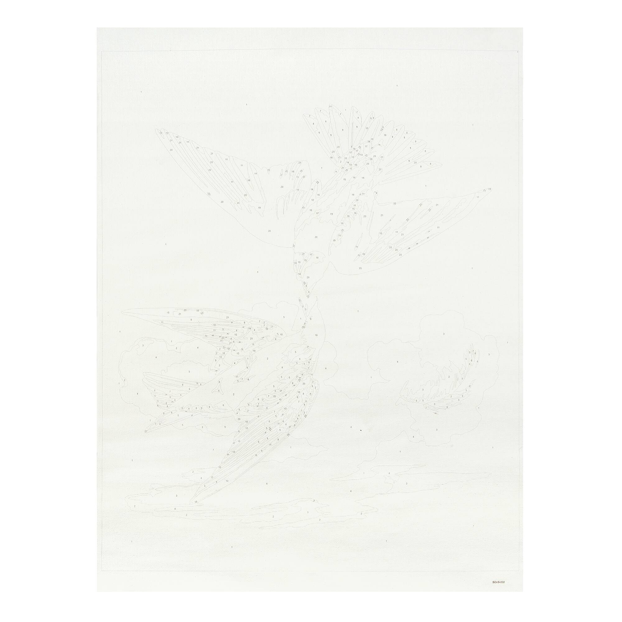 16" x 20" Swallows Paint-by-Number Kit by Artist's Loft®